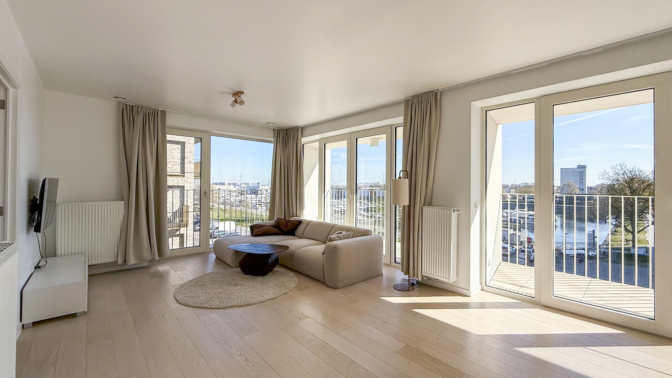 lichtrijk hoekappartement aan jachthaven Kempisch Dok - foto 3