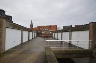 Res. Noorderlicht.Gemakkelijk bereikbare een garagebox op het gelijkvloers, in het dorp van Zeebrugge.Ref.G561 ...