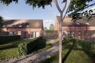 In het charmante Berendrecht bevindt zich dit exclusieve nieuwbouwproject van 9 woningen met 3 slaapkamers, gelegen in een verkeersluw woonerf. De woningen combineren hedendaagse architectuur met maximaal wooncomfort en een sterke focus op energiezuinig en duurzaam wonen. Het project is voorzien van een ondergrondse parkeergarage, waardoor het woonerf autoluw en veilig blijft. Daarnaast beschikt elke woning over een private kelderberging, ideaal voor extra opslagruimte.Troeven van het project: Nieuwbouwproject met 9 woningen, Rustig en kindvriendelijk woonerf, Energiezuinig (BEN-normen), Ondergrondse parkeerplaatsen, Private kelderberging per woning, Aangename ligging nabij groen, scholen en verbindingswegen. Een unieke kans voor wie op zoek is naar rustig wonen met hedendaags comfort in een aangename dorpsomgeving.📞 Interesse? Contacteer ons vrijblijvend voor plannen, prijzen en verdere informatie.