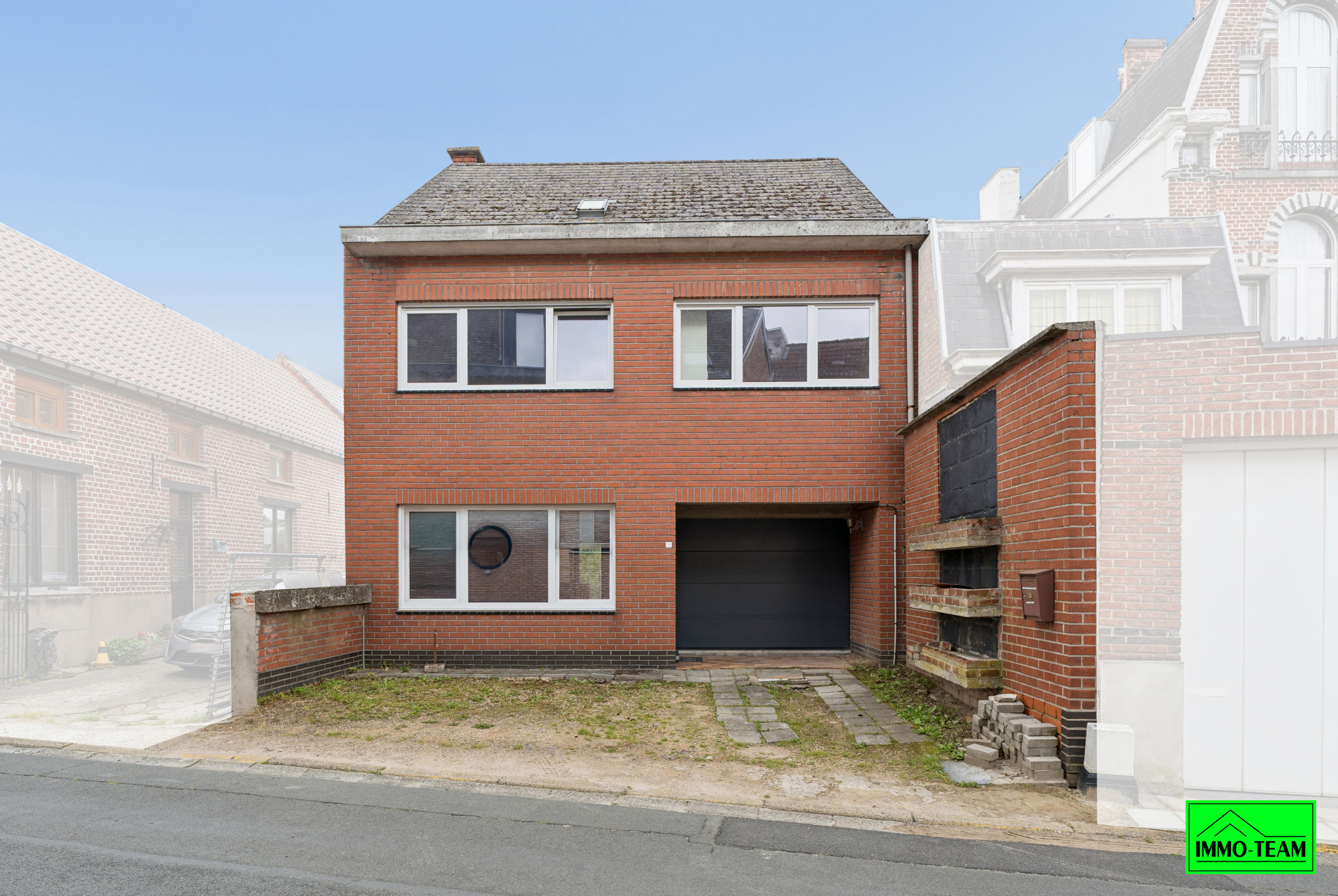 3-gevelwoning nabij Okegem dorp en station - foto 1