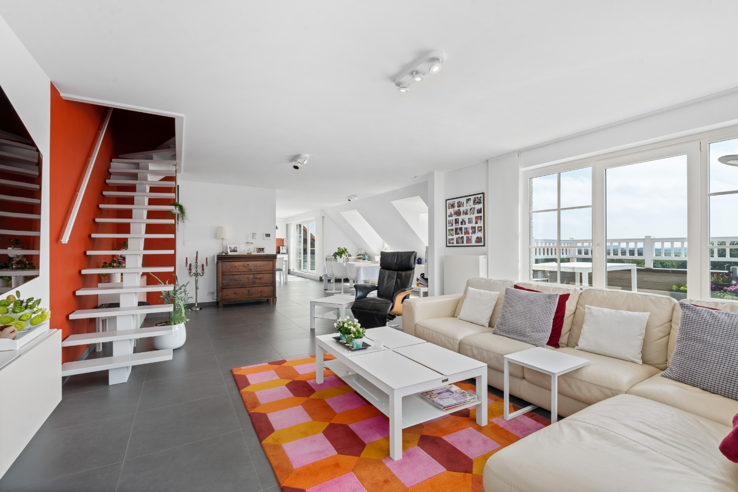 Luxueus en lichtrijke penthouse met zuidgerichte terrassen vlakbij het strand - foto 5