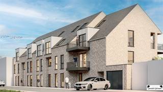 <p><span>Appartement duplex de construction neuve de 115 m² au 2ème et 3ème étage avec 2 chambres.</span><span> </span></p><p><span>Hall d'entrée commun. </span></p><p><span>L'appartement lui-même : <br />2ème</span><span>étage</span><span>: <br />Hall d'entrée de 3 m² avec toilettes séparées. #NouveauLine#Séjour de 43,5 m². <br />Cuisine de 10,5 m². #Local de rangement de 4 m². </span></p><p><span>Terrasse de 15 m². </span></p><p><span>3ème étage</span><span>: <br />Hall de 3,5 m² avec toilette séparée. <br />Salle de bain de 8 m². <br />2 chambres de 11 m² et 9,5 m² respectivement.</span></p><p><span>CARACTÉRISTIQUES PARTICULIÈRES : <br />FIN DES TRAVAUX AVANT NOVEMBRE 2025. <br />Libre choix de l'agencement pour les décideurs rapides. <br />Salle de bain et cuisine à choisir. </span></p><p><span>Informations urbanistiques : permis disponible, permis de lotir, pas de préemption, pas de mesure d'assainissement social imposée, zone résidentielle. </span></p>