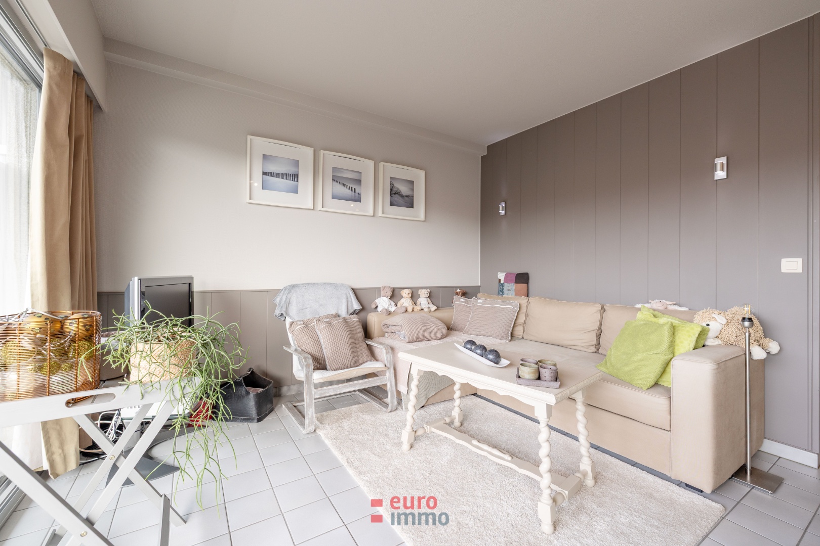 Ruime studio met twee slaaphoeken en groot terras in de Franslaan van Nieuwpoort-Bad - foto 3