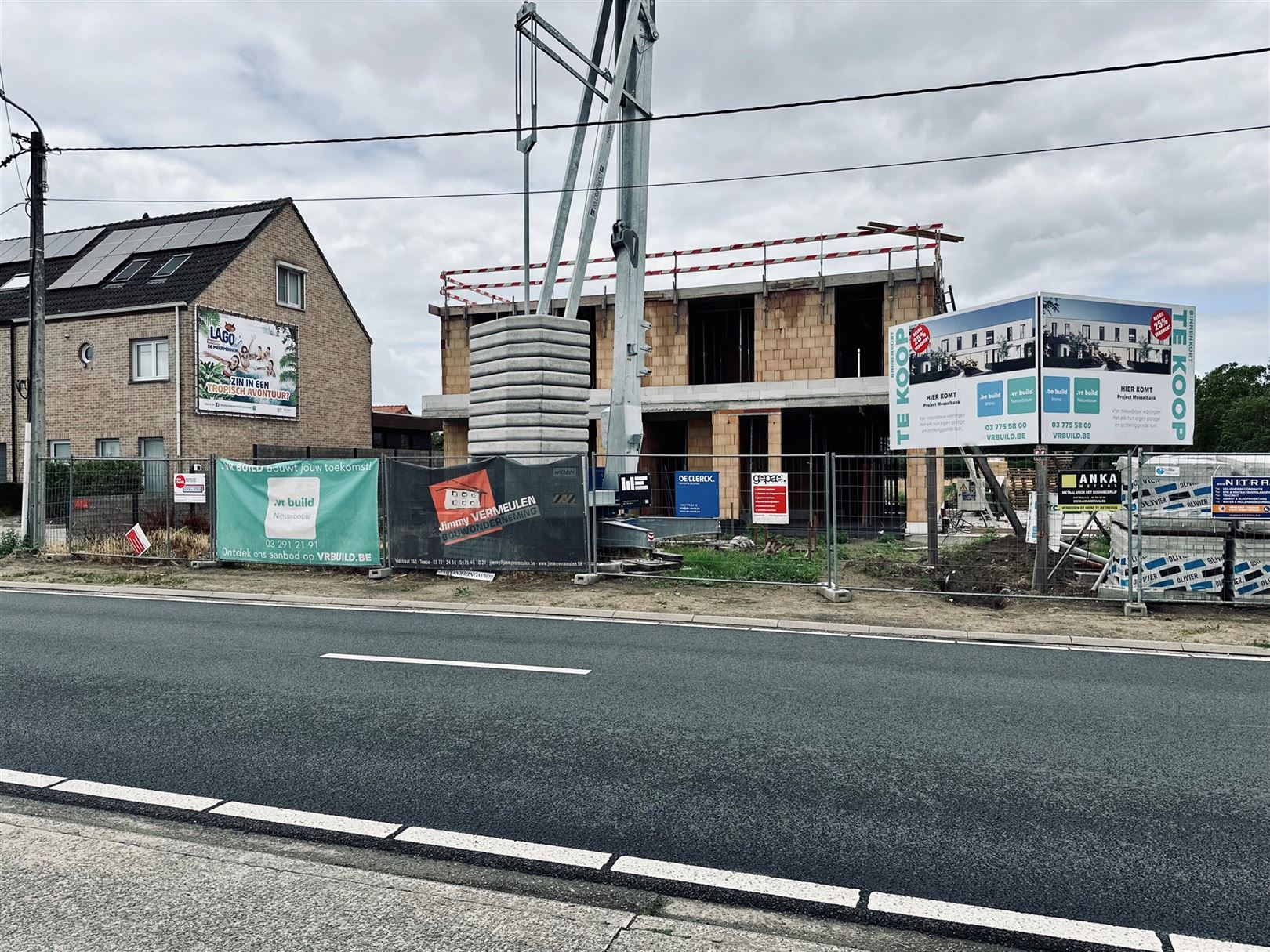 Lot 3: Gesloten bebouwing van project Mosselbank in Vrasene - foto 1