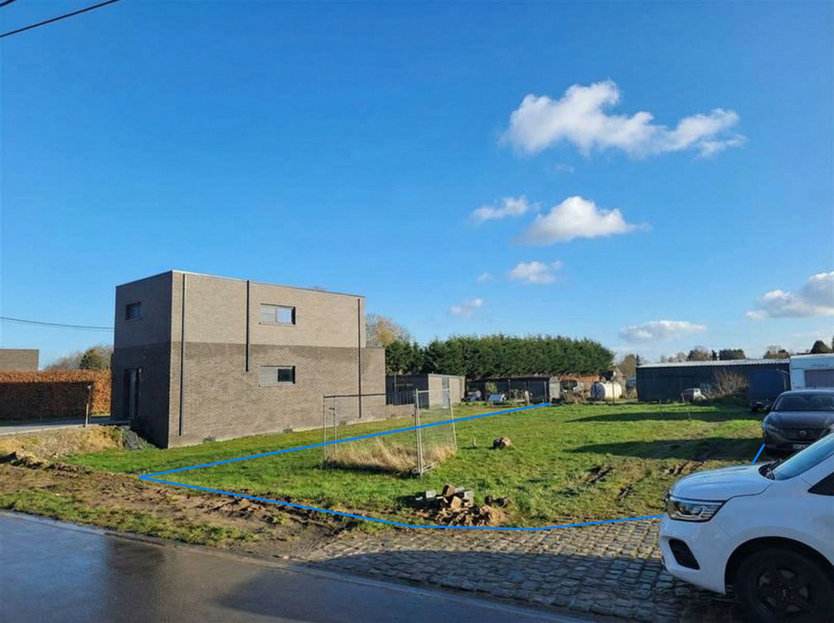 TE KOOP: Bouwgrond van 4a73ca voor open bebouwing te Hulsbeek! - foto 1