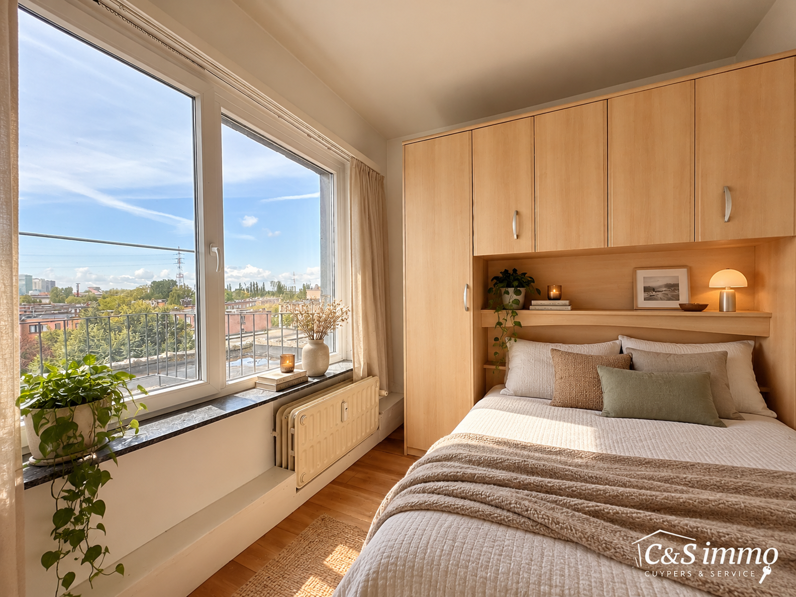 Instapklaar éénslaapkamer dakappartement met terras - foto 4