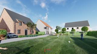 Lot 8 is zonder twijfel het paradepaardje van dit woonproject. Met een uitzonderlijke perceelsgrootte van maar liefst 429 m² en een bijzonder ruime tuin biedt deze woning een zeldzame combinatie van open ruimte, privacy en wooncomfort. De ligging op het einde van een doodlopende straat garandeert maximale rust en minimale verkeersdrukte.<br /><br />De woning geniet van schitterende, open verzichten over de omliggende velden en een ideale zuidoostelijke oriëntatie, waardoor zowel de leefruimtes als de tuin baden in natuurlijk licht. De ruime woonoppervlakken zorgen voor een aangenaam en luxueus woongevoel, met voldoende plaats voor zowel gezinsleven als ontspanning.<br /><br />Ook op vlak van uitbreidings- en inrichtingsmogelijkheden scoort Lot 8 bijzonder hoog. Er is de mogelijkheid tot het plaatsen van een vaste trap naar de zolderverdieping, die kan worden ingericht als extra slaapkamers, bureau of polyvalente ruimte. Daarnaast bestaat de optie om een carport en tuinberging of zelfs een garage te voorzien, volledig afgestemd op uw woonwensen.<br /><br />Dankzij de uitzonderlijke perceelsgrootte, de open uitzichten en de rustige ligging vormt Lot 8 een unieke woonopportuniteit voor wie compromisloos wil wonen in een groene en landelijke omgeving.