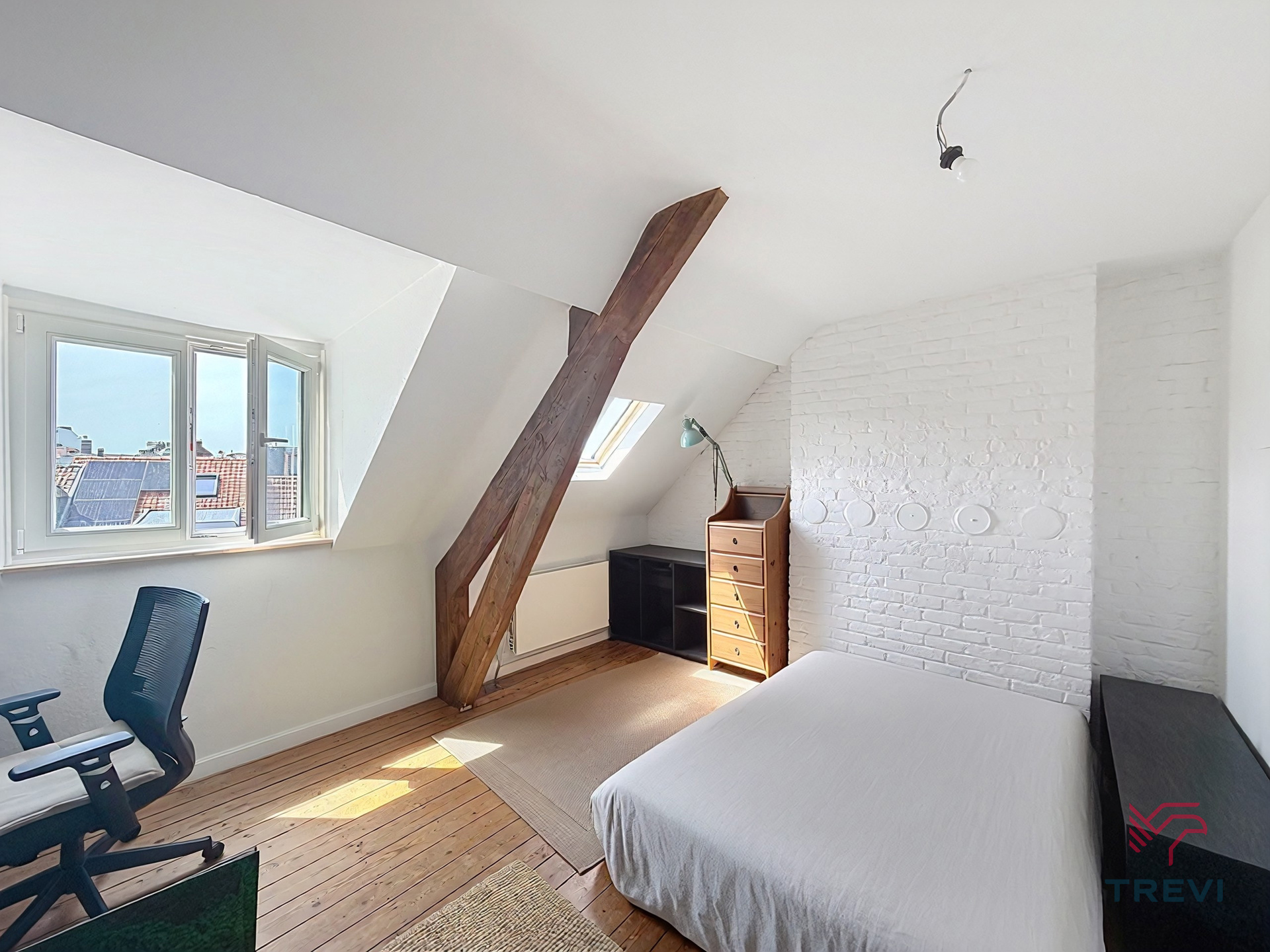 Appartement 2 slaapkamers, gemeenteplein van Saint-Gilles - foto 5