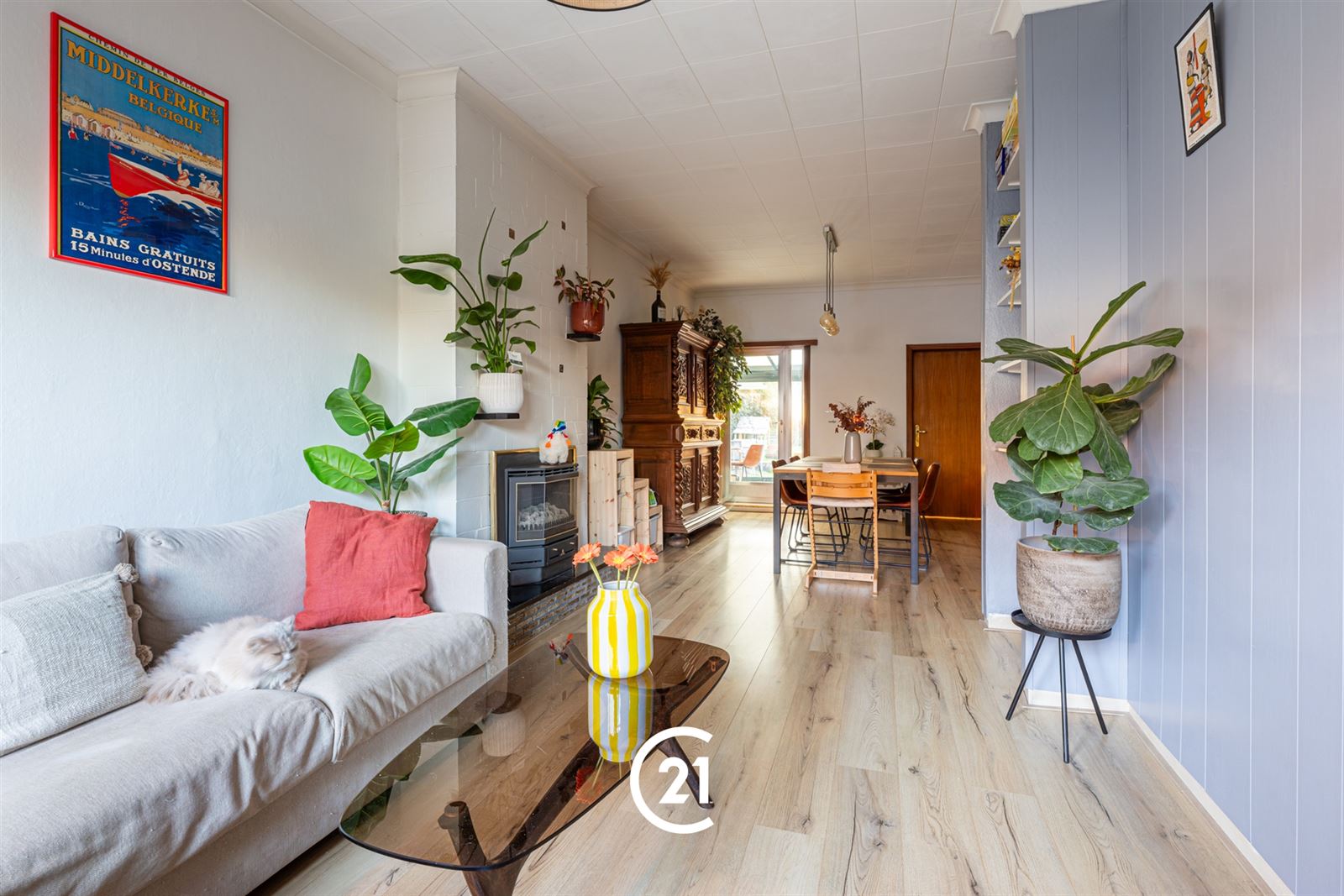 Toffe woning met 3 slaapkamers, garage en tuin in Wondelgem - foto 5
