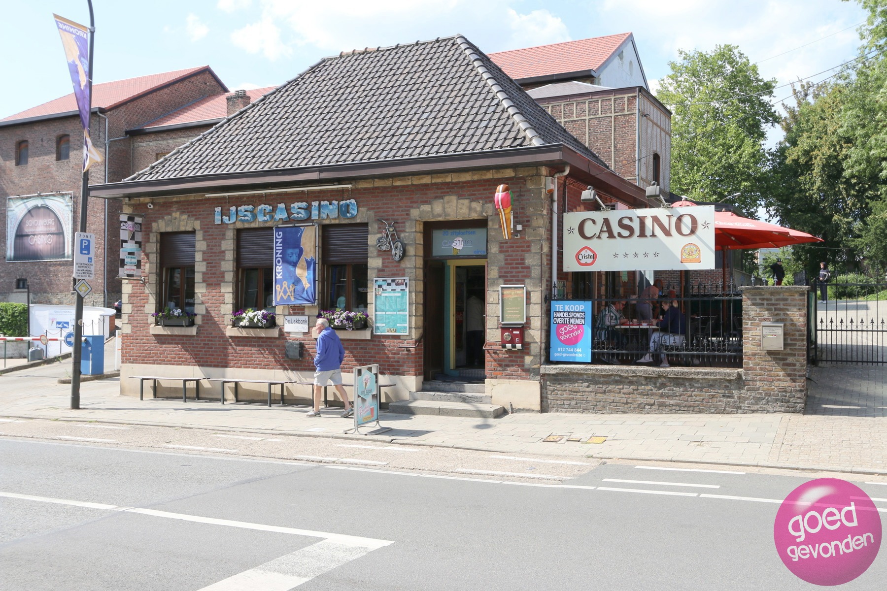 Handelsfonds - ijs en broodjesbar - parking - terras - foto 1