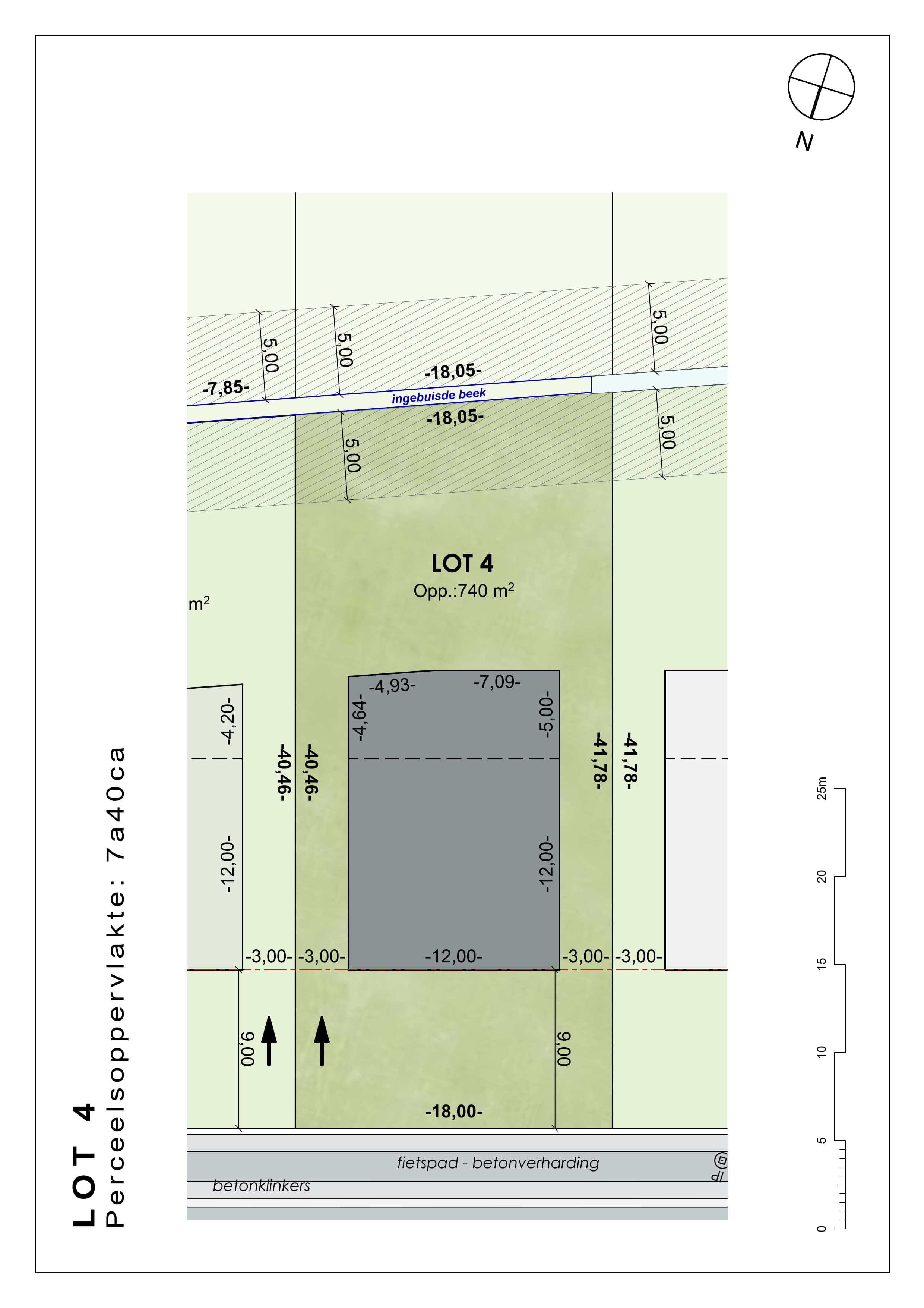 Bouwgrond open bebouwing met vergund plan - 740m² - foto 2