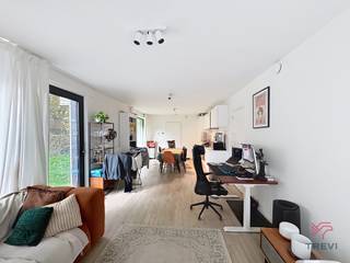 SCHAERBEEK: New build opposite RTBF in a small, new low-energy complex, we are offering this superb one-bedroom flat with a garden of approx. 70m².On...