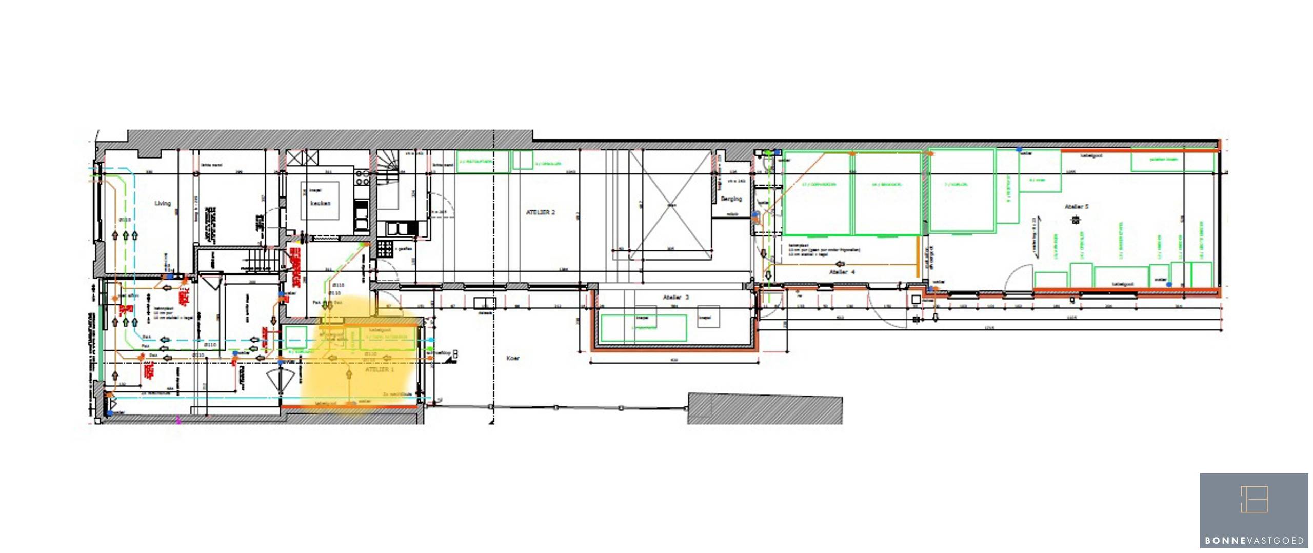 Handelszaak met bovenliggend appartement - foto 5