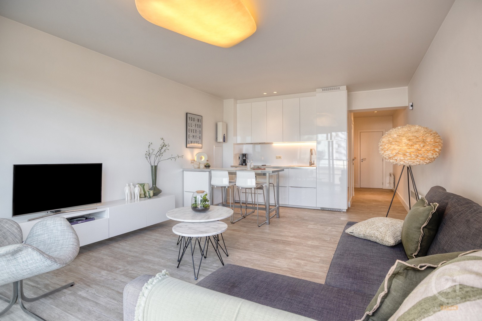 Instapklaar appartement met zijdelings zeezicht op toplocatie in Middelkerke - foto 4