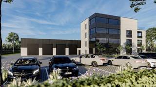 Bedrijfsgebouw op maat (design & build), op een perceel van 1,1 hectare gelegen op het bedrijventerrein Zwartberg II (Genk-Noord). Deze...