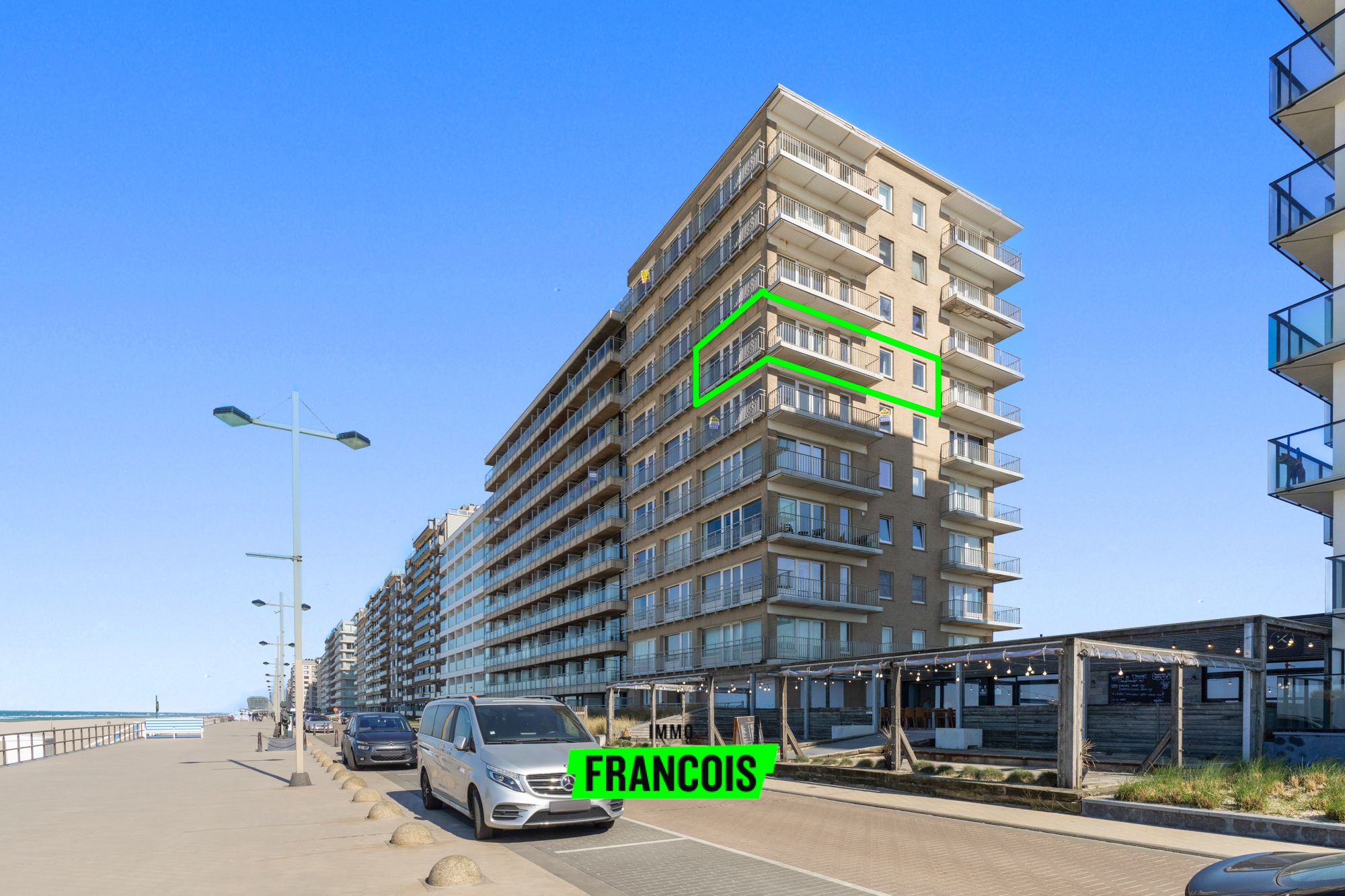 Prachtig hoekappartement 2 slaapkamers frontaal zeezicht en zonneterras Zeedijk Middelkerke - foto 3