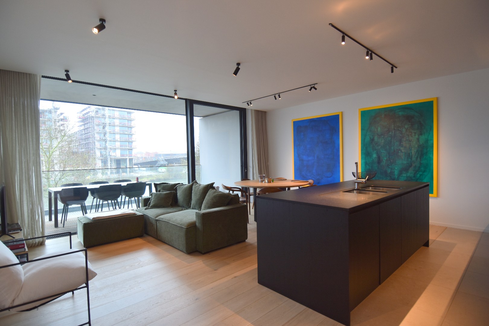 Uniek luxueus appartement met 2 slaapkamers en schitterend Leiezicht - foto 4