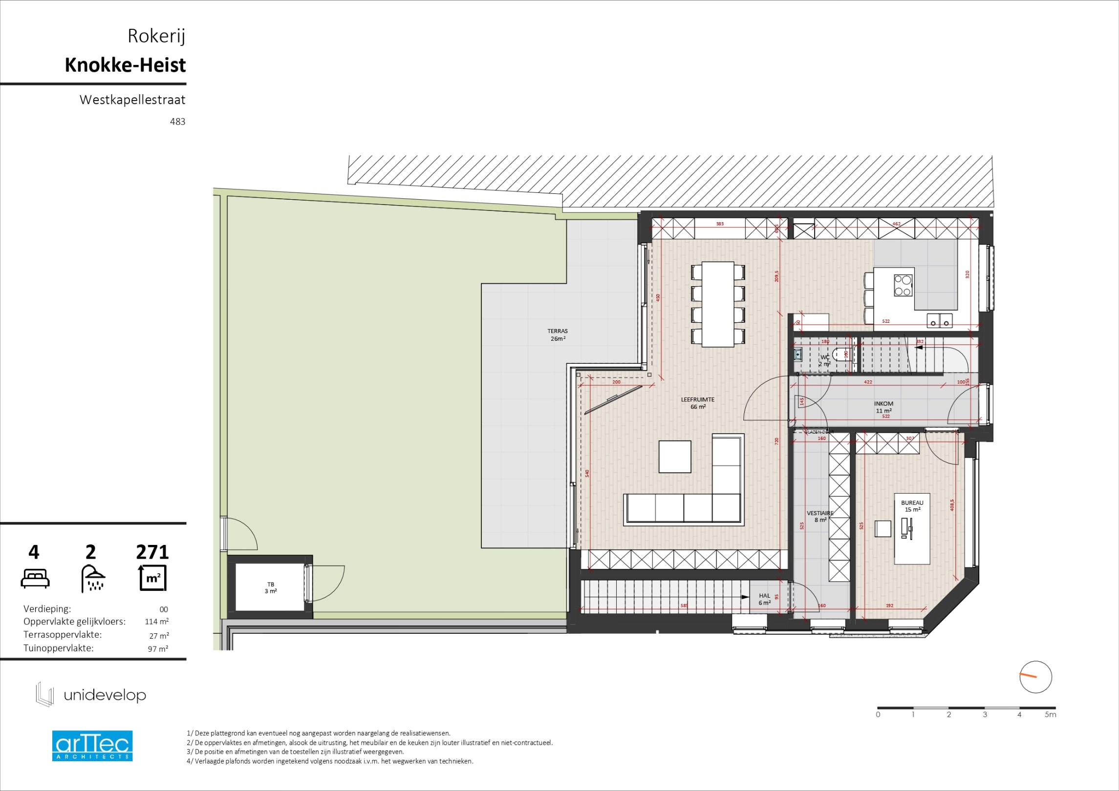 Luxe koppelvilla met dubbele garagebox rustig gelegen te Westkapelle - foto 5