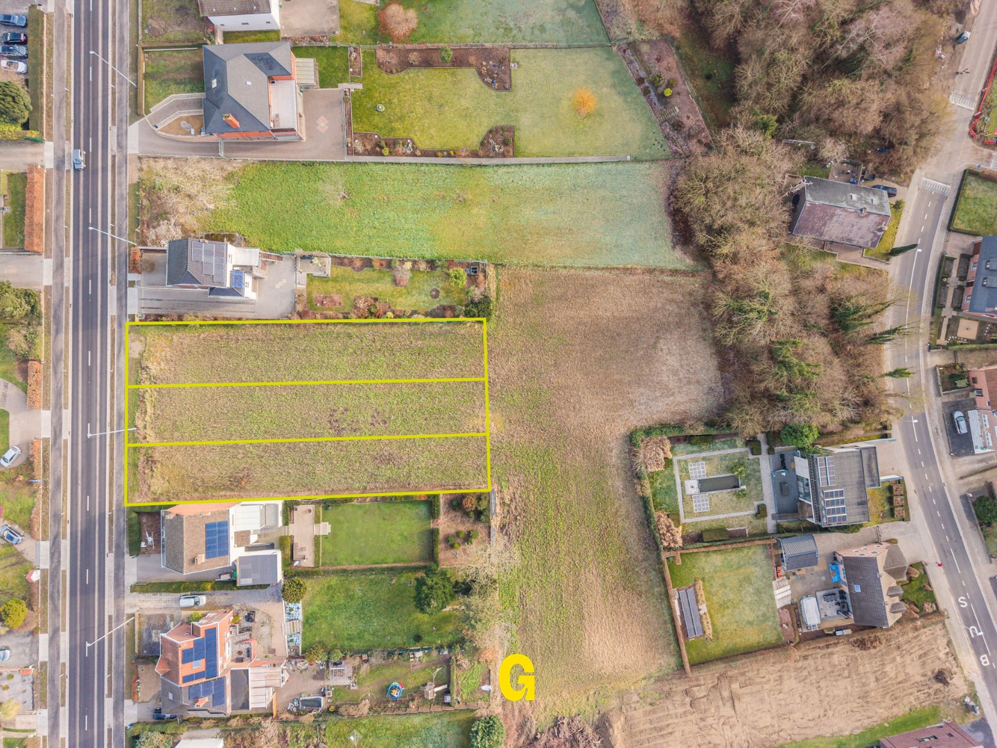 Projectgrond op 42a 34ca met mogelijkheden voor 5 halfopen woningen gelegen aan de Maastrichtersteenweg en Blaarstraat - foto 3