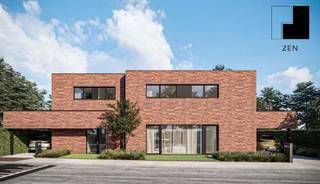 Elke zondag welkom op ons kantoor van 10u-12u voor meer info over de nieuwbouwprojecten!<br /><br />De linkerwoning heeft een bruto-oppervlakte van 173m² en is praktisch opgedeeld. Via de inkomhal met toilet kom je binnen in de woning. Aansluitend bevindt zich de ruime bureaukamer, ideaal als thuiswerkplek of extra multifunctionele ruimte. Wanneer je vanuit de inkomhal verder doorloopt, kom je terecht in de ruime living waar zich tevens ook de trap naar de bovenverdieping bevindt.<br /><br />Vanuit de living kan je via de hal naar de keuken, waar je dankzij het zicht op het terras een aangename verbinding met de buitenruimte ervaart. Aansluitend aan de keuken bevindt zich een praktische berging, ideaal voor extra opbergruimte en dagelijks comfort.<br /><br />Op de eerste verdieping kom je via de hal bij drie volwaardige, lichtrijke slaapkamers en een badkamer. De master bedroom beschikt bovendien over een aparte dressing, wat zorgt voor extra comfort en een praktische indeling.<br /><br />Ook buiten werd er aandacht besteed aan comfort en gebruiksgemak. Bij de woning wordt een carport voorzien, wat zorgt voor extra parkeergelegenheid en een overdekte plaats voor de wagen. Dit vormt een mooie aanvulling op de praktische indeling van de woning.<br /><br />Ook op vlak van energiezuinigheid scoren deze woningen uitstekend. Dankzij de warmtepomp, zonnepanelen en het ventilatiesysteem D woon je niet alleen comfortabel, maar ben je ook helemaal voorbereid op de toekomst. De combinatie van moderne bouwtechnieken en energiezuinige voorzieningen zorgt bovendien voor een aangenaam binnenklimaat en een efficiënter energieverbruik.<br /><br />Een bijzonder interessante troef is de constructie aan slechts 6% btw. Hierdoor wordt nieuwbouw financieel extra aantrekkelijk. De woningen worden bovendien volledig afgewerkt opgeleverd, zodat je na de oplevering meteen kan genieten van je nieuwe thuis. De oplevering is voorzien voor januari 2027, waardoor je binnenkort kan verhuizen naar een moderne woning die volledig klaar is voor de toekomst.<br /><br />Pluspunten:<br />- Constructie aan slechts 6% btw<br />- Volledig afgewerkt bij oplevering<br />- Oplevering voorzien in januari 2027<br />- Moderne halfopen bebouwing<br />- Extra lichtinval en privacy dankzij de halfopen structuur<br />- Carport voor extra parkeergelegenheid<br />- 3 volwaardige slaapkamers<br />- Master bedroom met aansluitende dressing<br />- Warmtepomp<br />- Zonnepanelen<br />- Ventilatiesysteem D<br />- Moderne architectuur<br />- Energiezuinige nieuwbouwwoning<br /><br />Maatregelen opgenomen in het Maatregelenregister: nee<br /><br />Prijsoverzicht:<br />- Grondwaarde: € 150.000,00<br />- Registratiekosten: € 18.000,00<br />- Constructiewaarde: € 275.450,00<br />- BTW 6%: € 16.527,00<br />Totale aankoopprijs: € 459.977,00<br /><br />Voor een bezichtiging ter plaatse of meer info, bel ons op 078/78.78.70, of kom gewoon binnen op ons kantoor, steeds welkom!