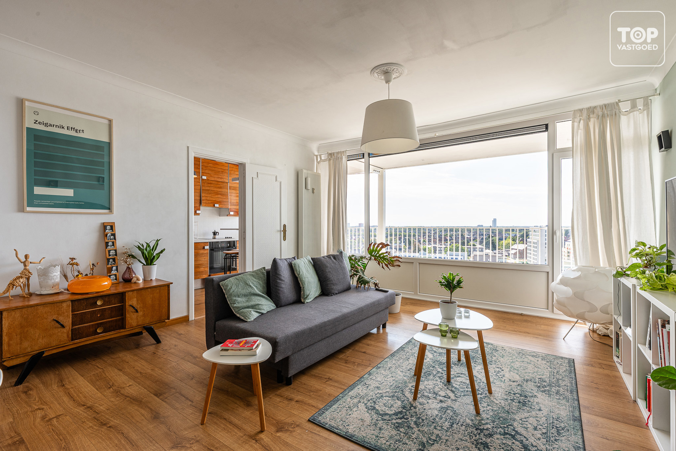 Lichtrijk appartement met groot terras en prachtig zicht over Gent - foto 4