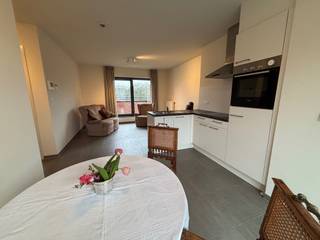 Moderne, lichtrijke en energiezuinige assistentiewoning met 1 slaapkamer en zonnig zuidterrasDeze recente en energiezuinige assistentiewoning (63 m²)...