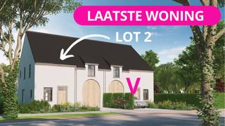 BEN-woning: Volledig en kwaliteitsvol afgewerkte Pastoriestijl - nieuwbouw met 4 slpk, Zuidgerichte tuin te Oedelem - LOT 2: 853 m²Nieuw project...