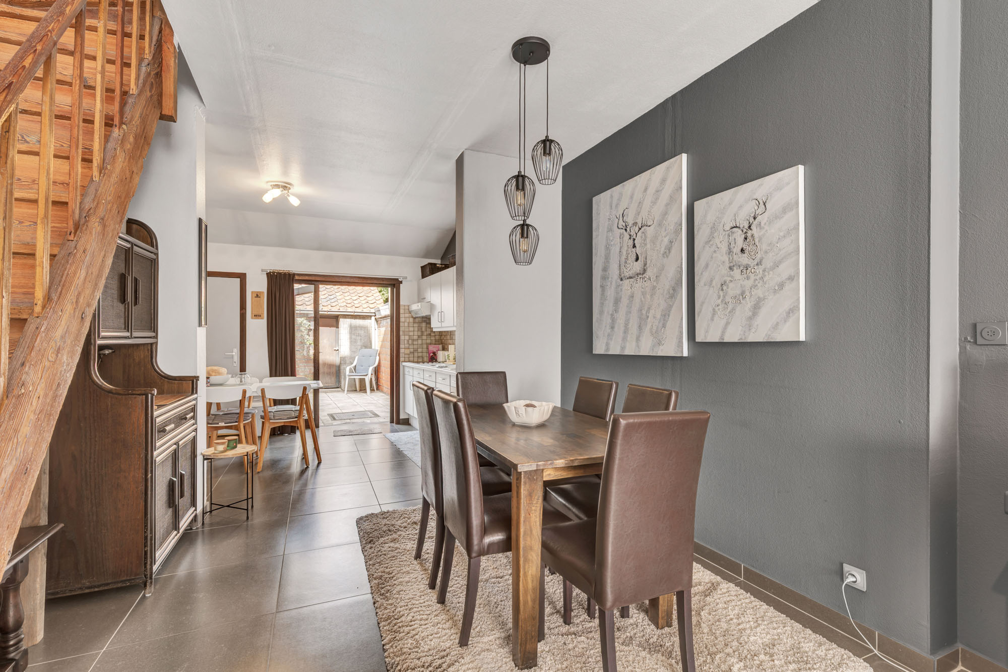 Instapklare woning met terras, buitenberging in het centrum - foto 4