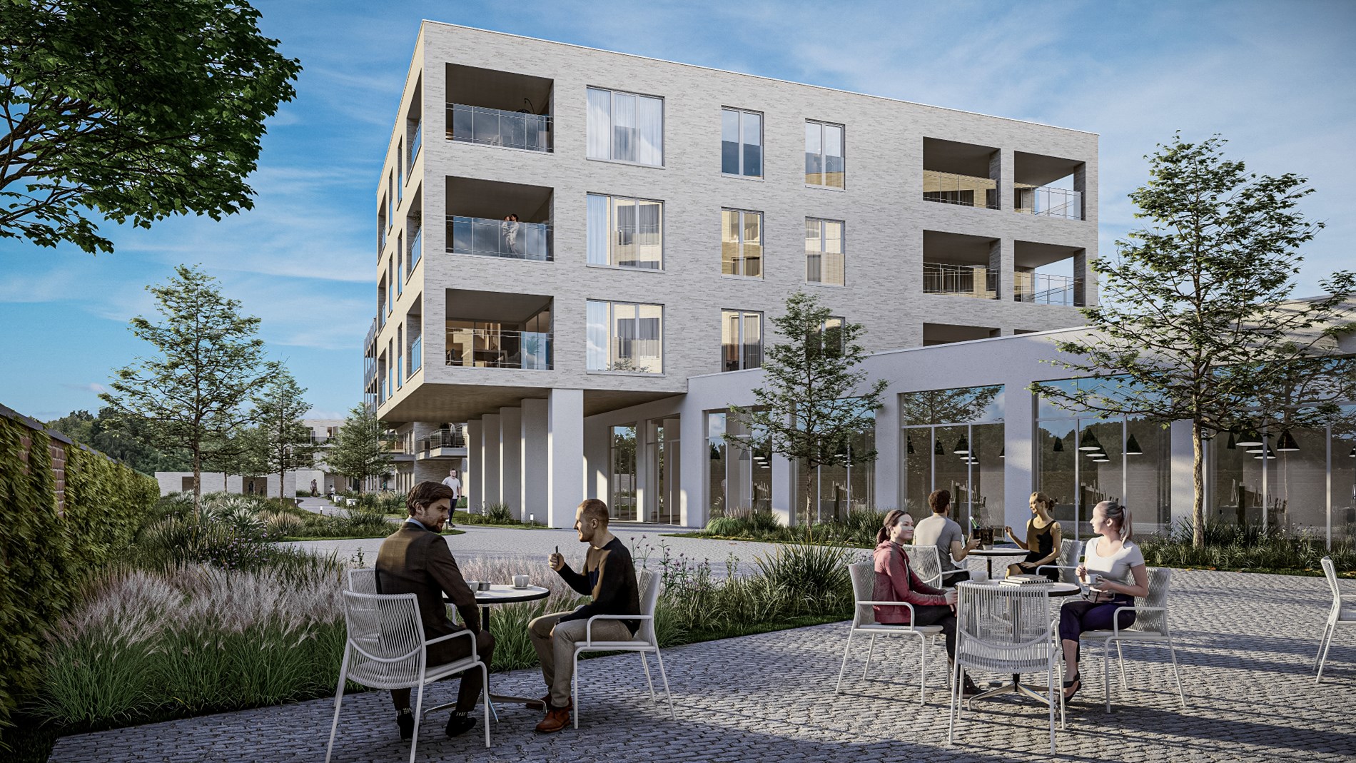 Nieuwbouwappartement met 3 slpk. op topligging in het centrum van Geel - foto 1