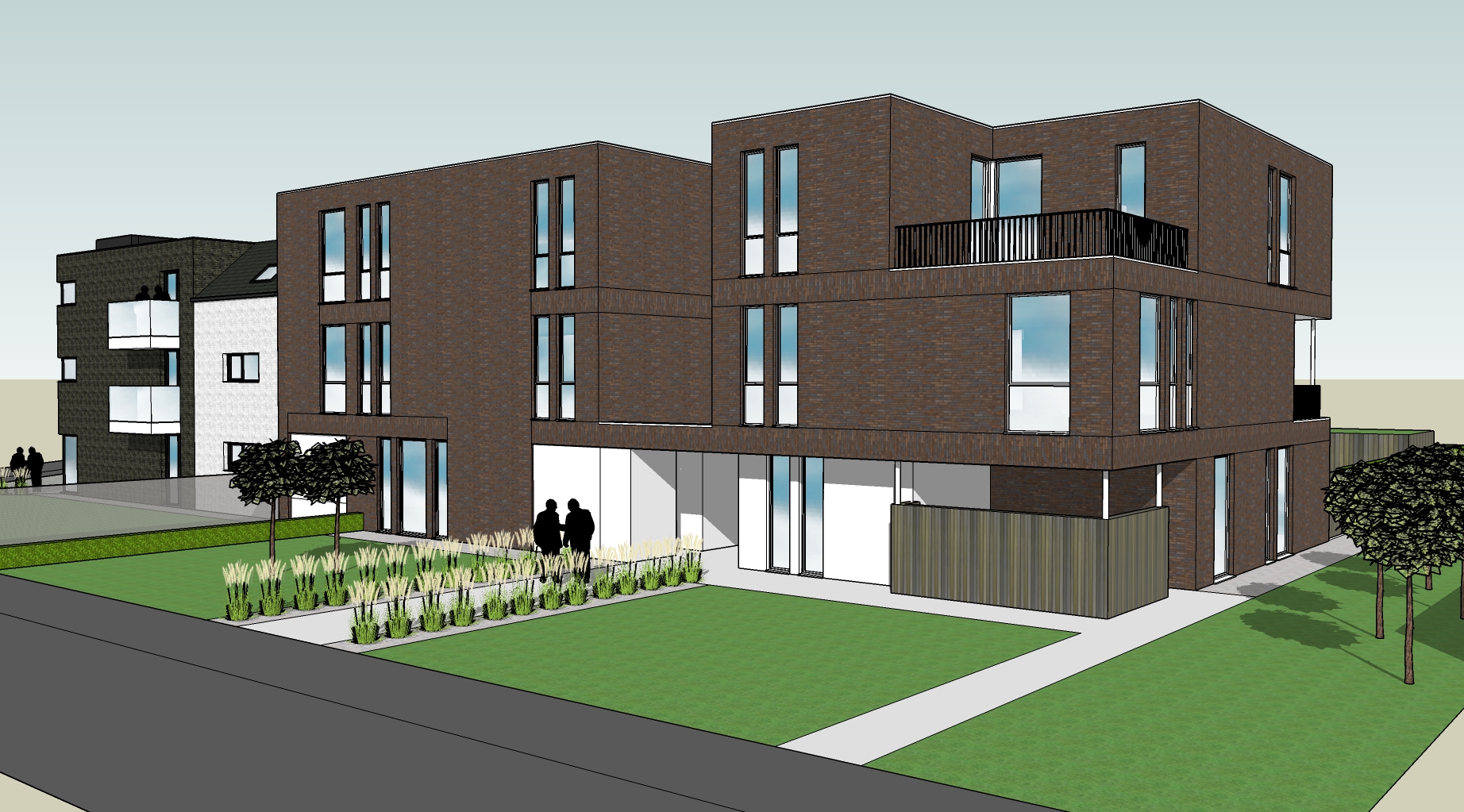 LUXUEUS gelijkvloers BEN-APPARTEMENT (109 m²), met 2 slpks, groot terras en tuin. - foto 3