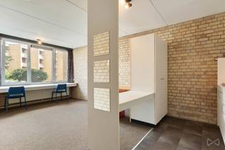 Op zoek naar een zorgeloze investering of een eigen stek voor het komende academiejaar? Deze ruime en lichtrijke studentenstudio bevindt zich op het gelijkvloers van een studentenresidentie op wandelafstand van het centrum van Leuven. Ook campussen, winkels, restaurants en openbaar vervoer liggen vlakbij, waardoor dit de ideale uitvalsbasis is voor elke student.<br /><br />De studio beschikt over een praktische inkomhal, een badkamer met douche, toilet en wastafel, een volwaardige aparte slaapkamer en een gezellige leefruimte met open keuken die uitgerust is met kookplaat, dampkap, spoelbak, koelkast en voldoende opbergruimte. <br /><br />De studio is onmiddellijk beschikbaar. <br /><br />Ben jij op zoek naar een goede investering of een comfortabele studentenstudio? Neem dan vandaag nog contact op voor meer informatie of een bezichtiging!