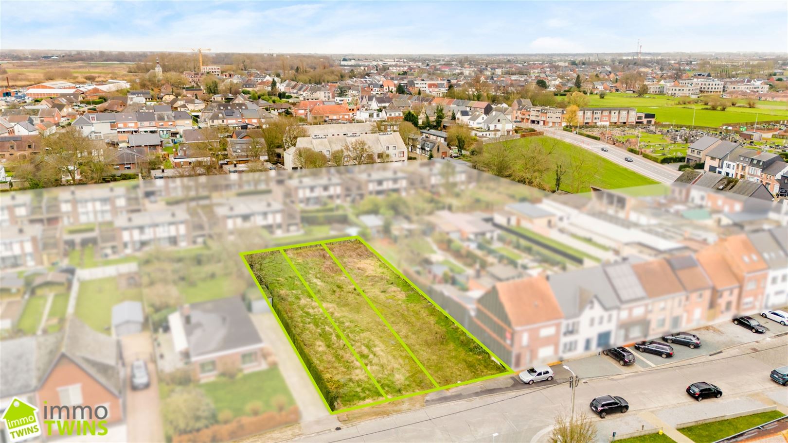 Bouwgrond voor gesloten bebouwing (lot 3) te Baasrode bij Dendermonde. - foto 1