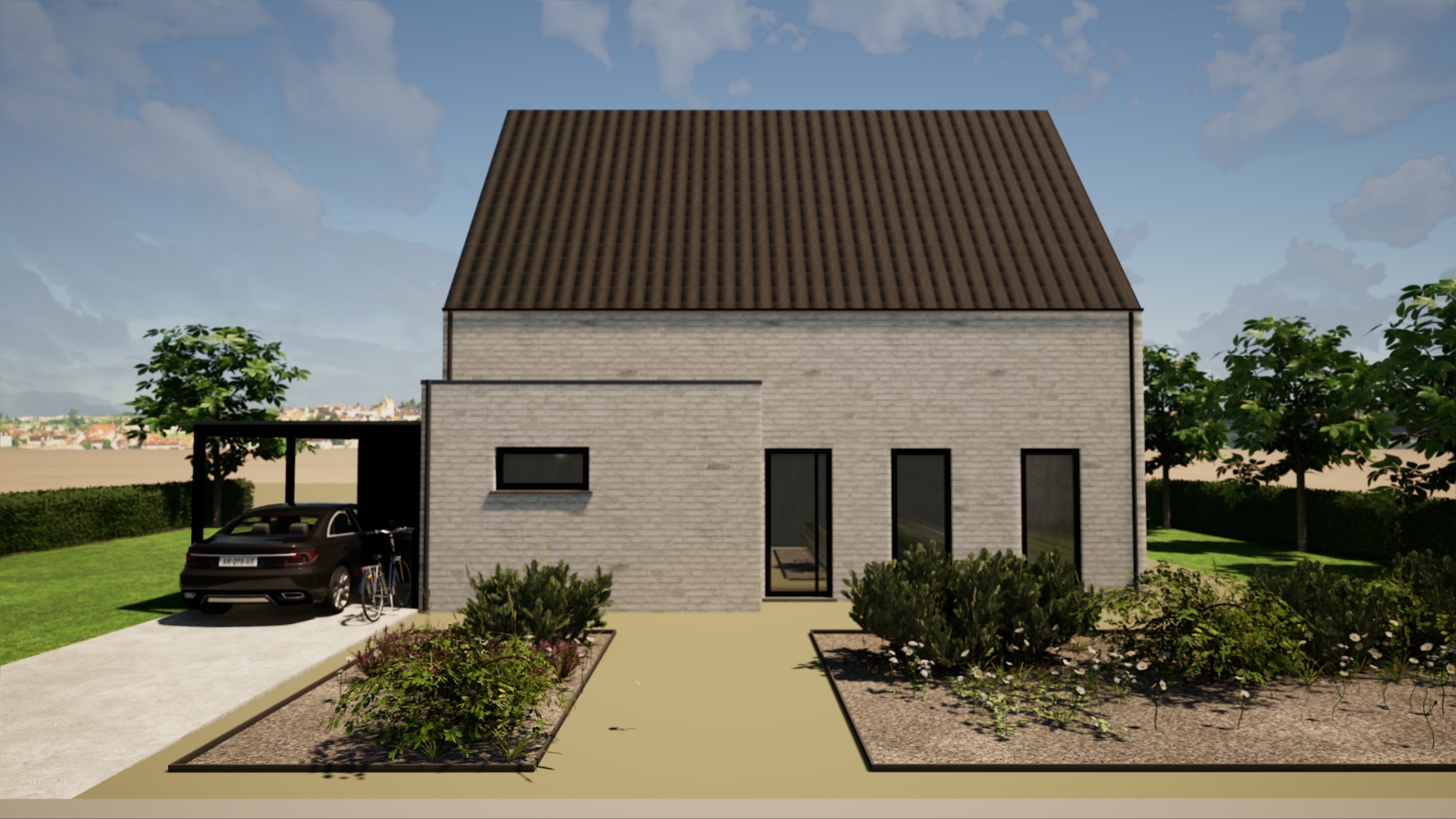 Maison à vendre à Oostnieuwkerke avec 3 chambres - photo 1