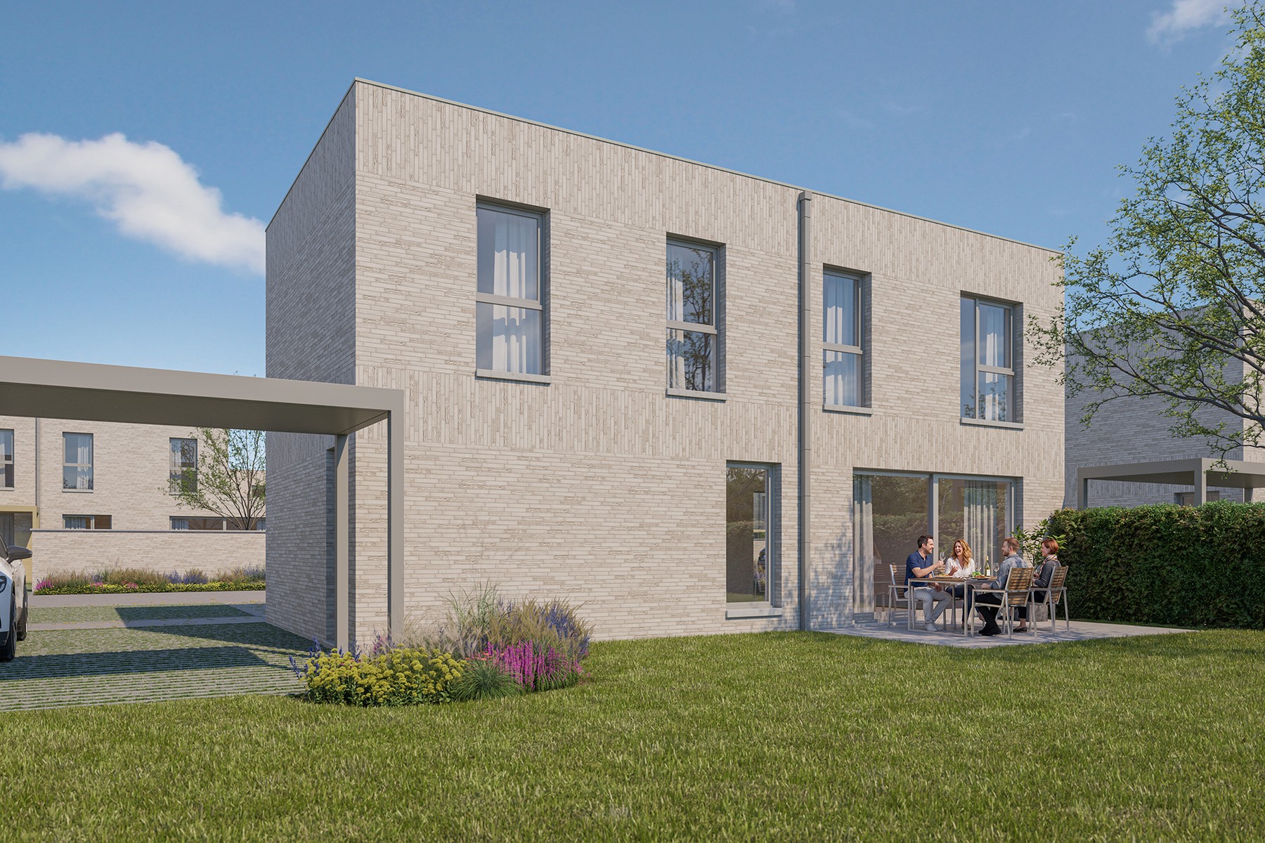 LOT 340 Moderne halfopen energiezuinige woning (204 m²) met 3 slaapkamers - foto 5