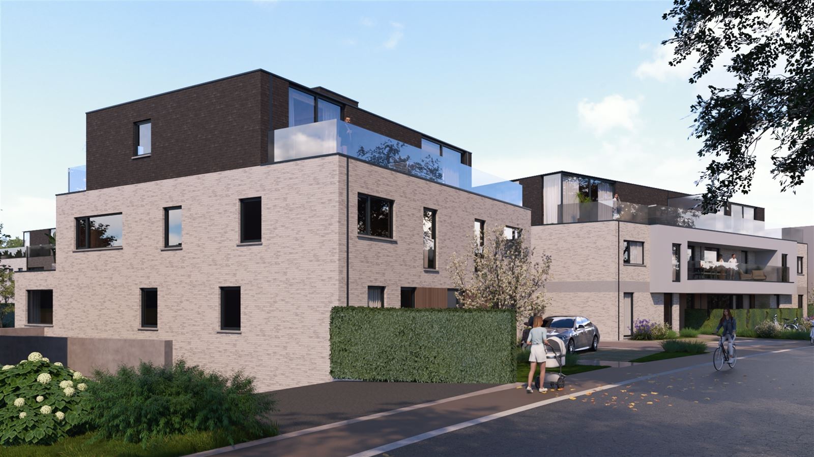 Gelijkvloers app met 1 slaapkamer - foto 2