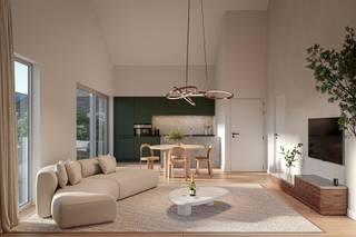 30% REEDS VERKOCHT!!
START BOUW 01/10/2025
Hier wil je wonen!
Indeling
Residentie Theofiel bestaat uit vier losstaande volumes, elk met een eigen identiteit, die samen een harmonieus geheel vormen. De slimme indeling van de woningen zorgt voor maximale ruimte en comfort.
Twee volumes omvatten in totaal vijf moderne eengezinswoningen, waarvan drie halfopen en twee gesloten bebouwingen. De woningen zijn steeds ingetekend met vier slaapkamers, inpandige garage en oprit.
Twee aparte volumes bieden samen plaats aan twaalf energiezuinige appartementen met een ondergrondse parking voor auto’s en fietsen. De gebouwen zijn verbonden door een elegante passerelle op niveau +1, wat zorgt voor een speelse, luchtige structuur. De appartementen zijn voorzien van twee à drie slaapkamers.
Bij enigste en eigen woning, mogelijk om aankoop onder 6% btw!