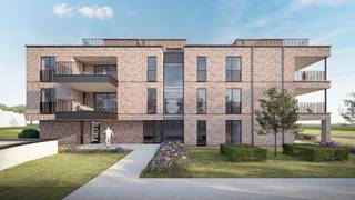 <strong>Project Pelt Willem II – nieuw wonen in het groen</strong><br /><br />Willem II is een nieuwe woonuurt van Matexi waar comfort, duurzaamheid en ligging centraal staan. De buurt combineert eigentijdse appartementen en woningen rond een aangename collectieve daktuin. Dankzij geothermische energie is het project bijzonder energiezuinig. U woont hier rustig en groen, met het centrum van Pelt op wandelafstand.<br /><br /><strong>Lot 36 APP 0.2 </strong>– 2 slaapkamers – 101 m² – terras 15 m²<br /><br />Ruim appartement op het gelijkvloers met twee slaapkamers en een groot terras. De moderne afwerking en duurzame technieken bieden zorgeloos wooncomfort.<br />Verplicht aan te kopen: berging en autostaanplaats<br />