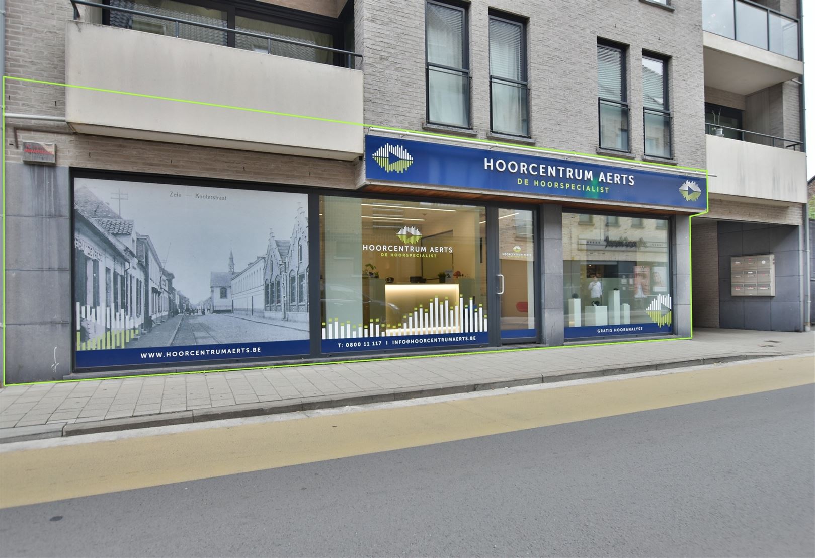 Trendy winkelpand / kantoorruimte (ca. 133m²)  in het centrum van Zele - foto 1