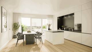 6% BTW mogelijk voor eigen bewoning als investeringGelegen op de derde verdieping vinden we deze unieke penthouse terug met 2 ruime terrassen!Het...