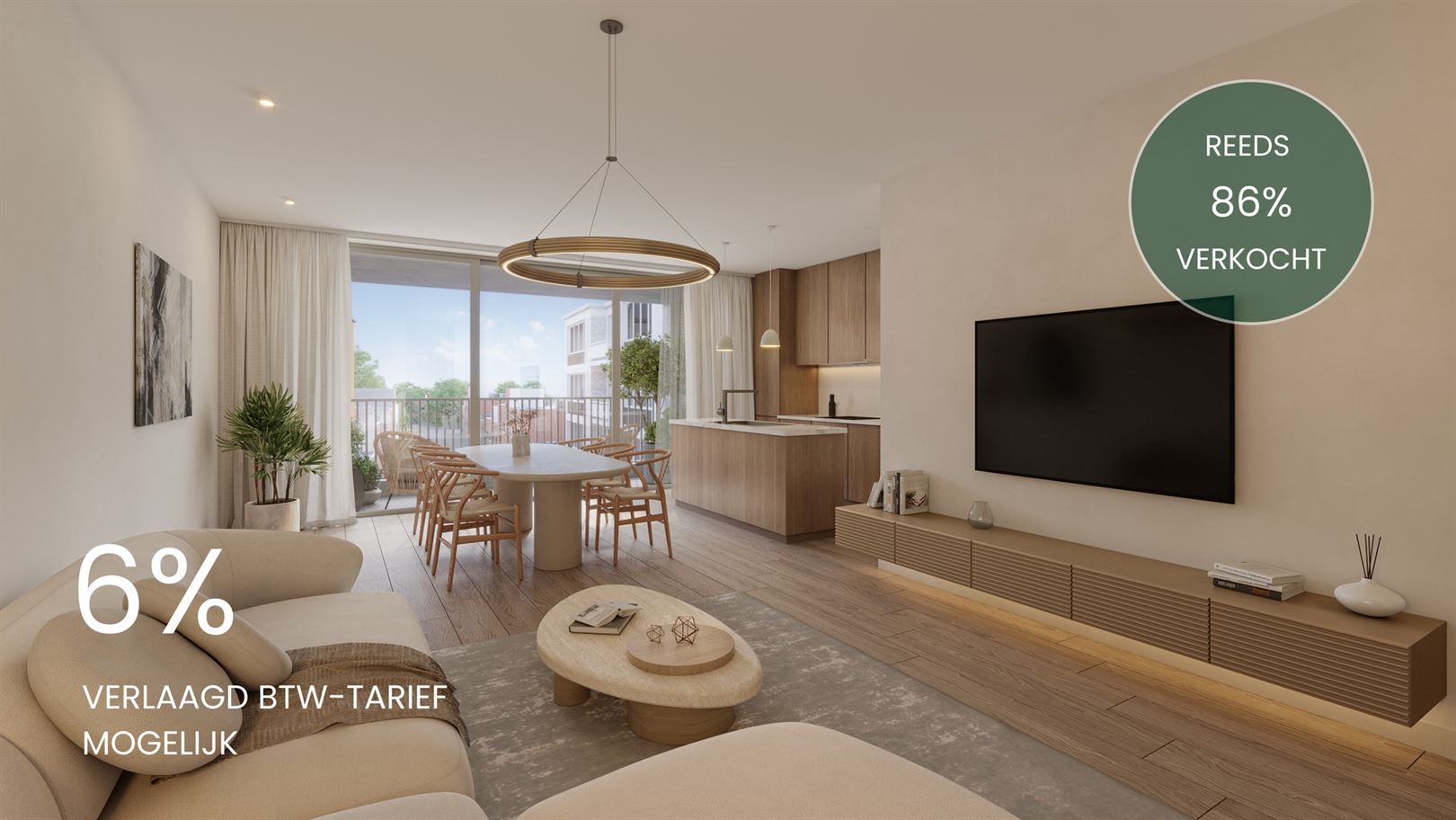 Nieuwbouwappartement in het Zegelpark - foto 1