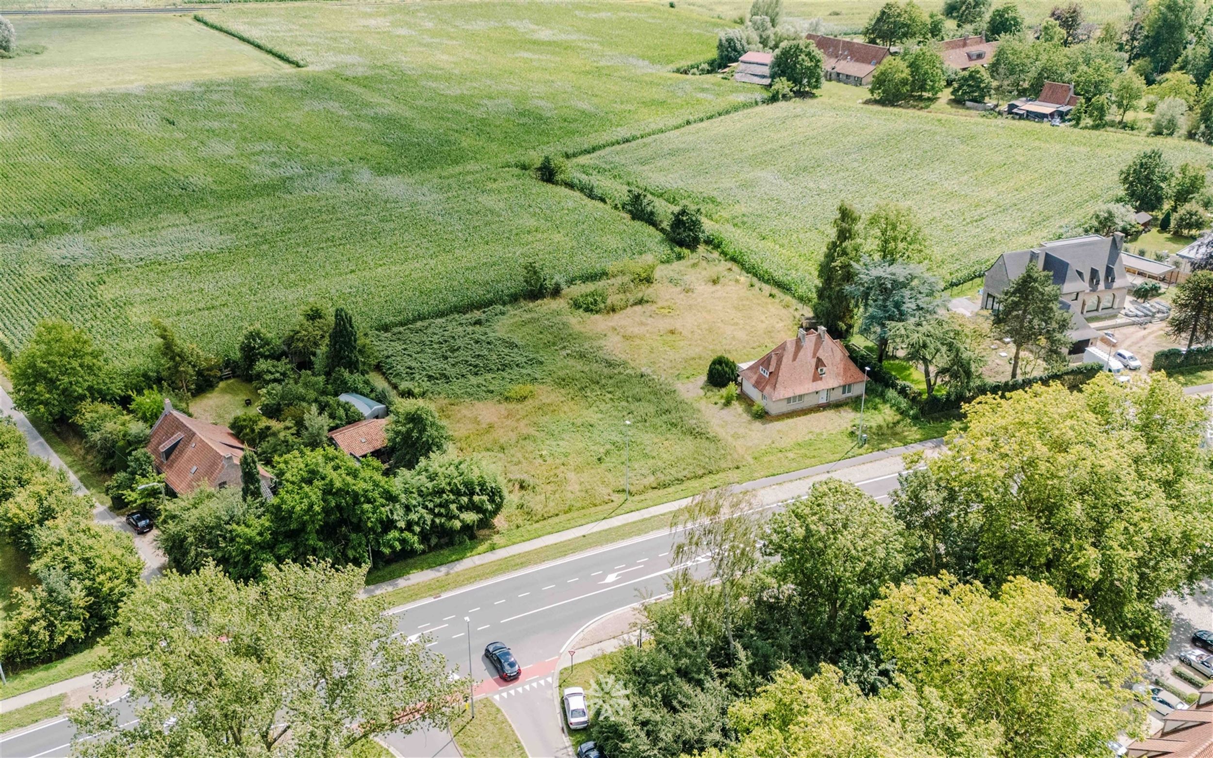 Ruim zuid georiënteerd perceel van 2042 m2 in Astene - foto 5