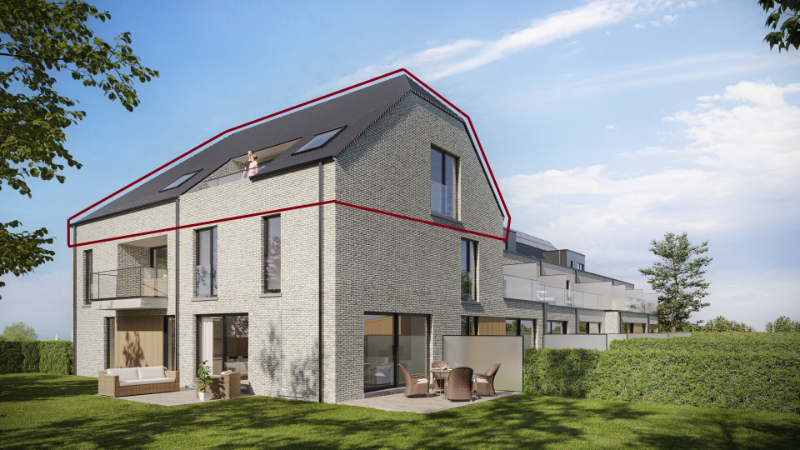 Penthouse nieuwbouw 141m² met terras 8m² op het westen - foto 2