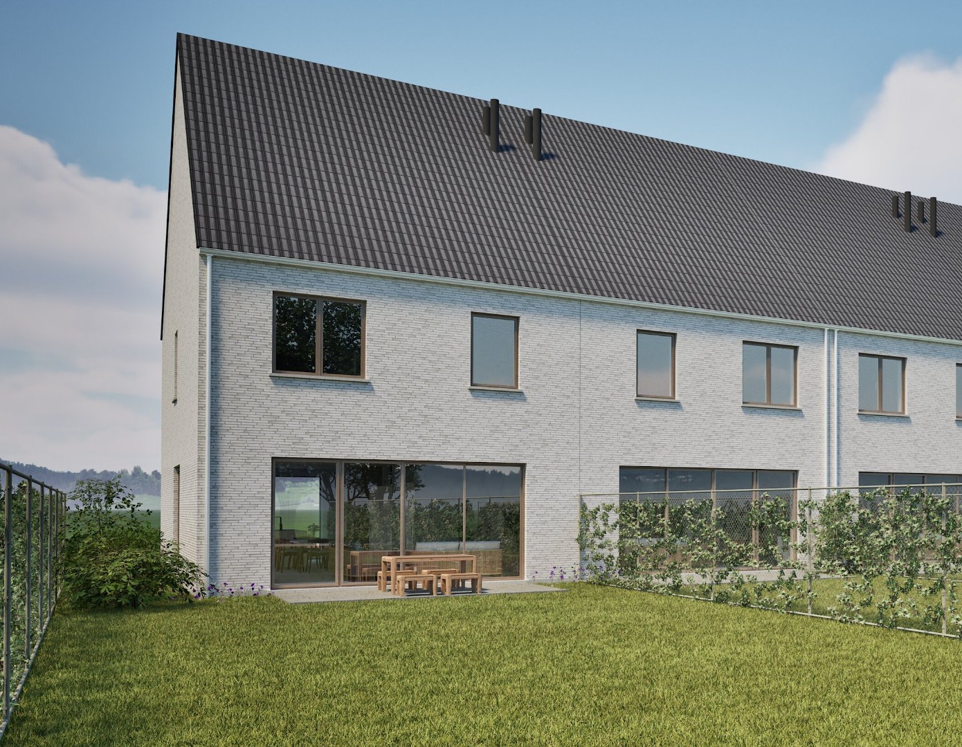 LENTEACTIE !!Ruime GBB nieuwbouwwoning met 3 slpks ( of meer ), terras en tuin! - foto 2