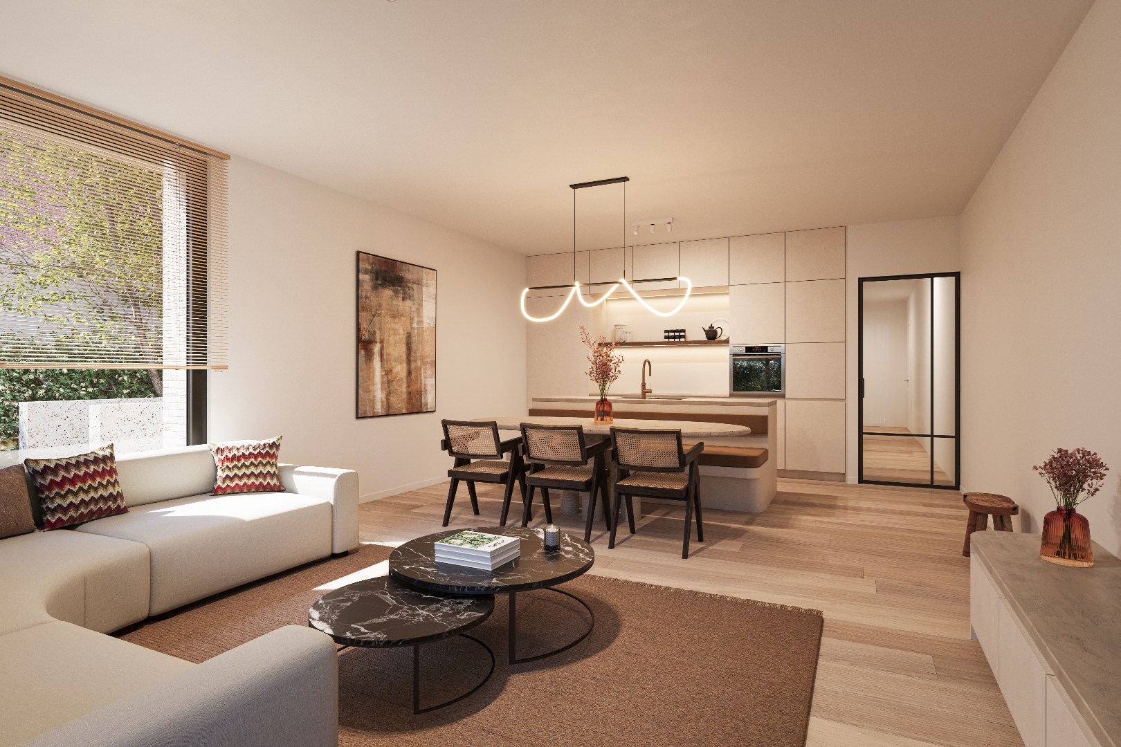 Exclusief nieuwbouwappartement met strakke afwerking en royaal, zonnig terras! - foto 2