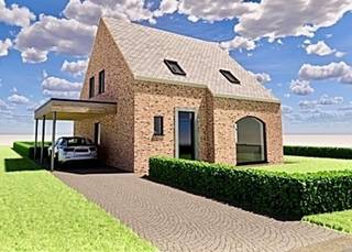 RUSTIG en MOOI GELEGEN BOUWGROND voor VILLA op 648m2, OPEN ZICHT VOOR- en ACHTERAAN. Rustige locatie doch genietend van een vlotte...