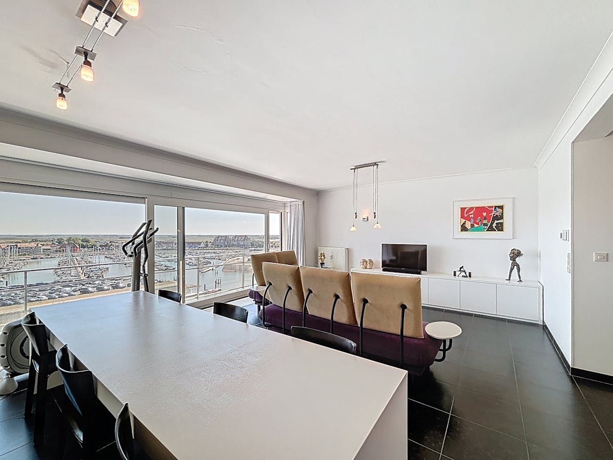 Appartement te koop te Blankenberge met uitzicht op jachthaven en hinterland - foto 4