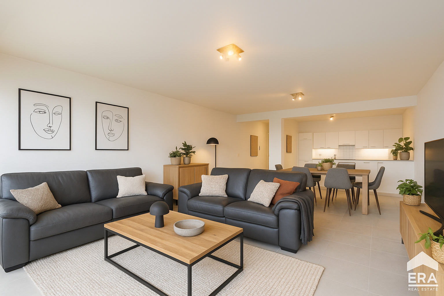 Appartement met 2 terrassen op topligging in centrum Aalst - foto 1