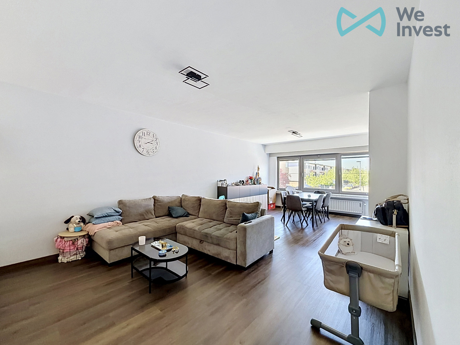 Ruim instapklaar appartement met 2 slpk, terras én garagebox - foto 4