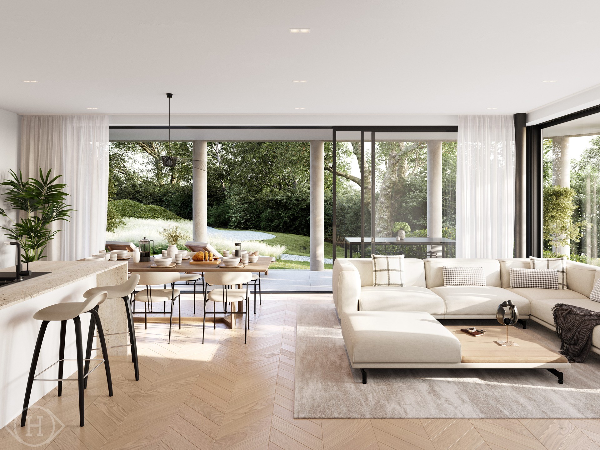 Exclusief 3-slaapkamerappartement met royaal terras - foto 1