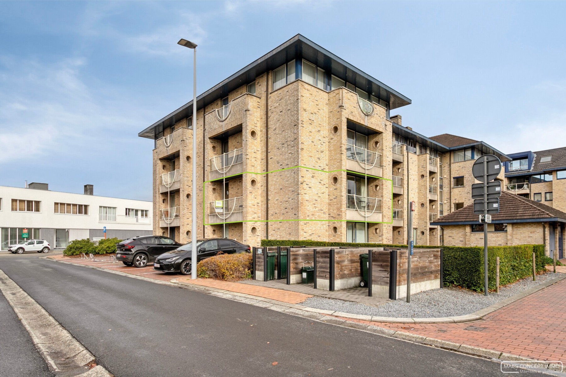 Zonnig hoekappartement met 2 terrassen op toplocatie in Oudenaarde - foto 1